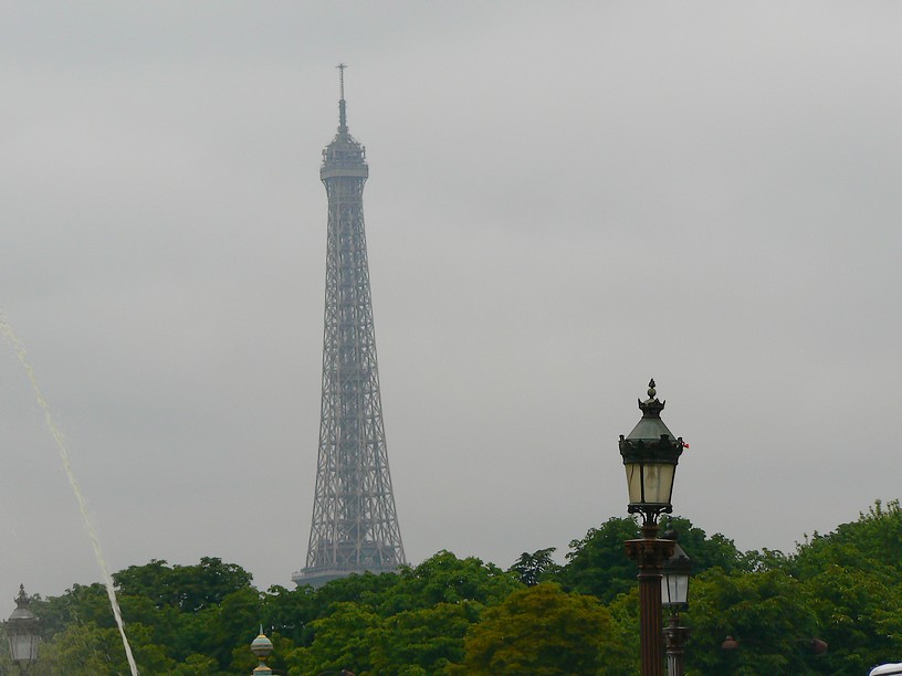 La Tour Eiffel: Tour Eiffel vu de la place de la concorde 004